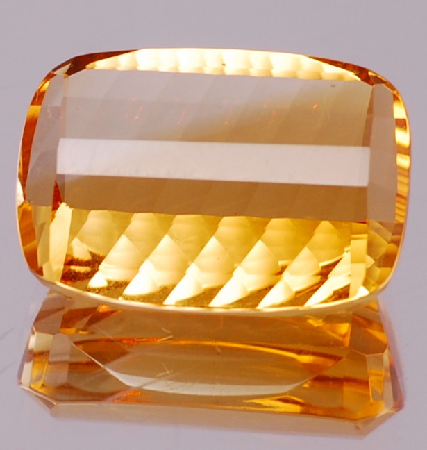 cushion citrine