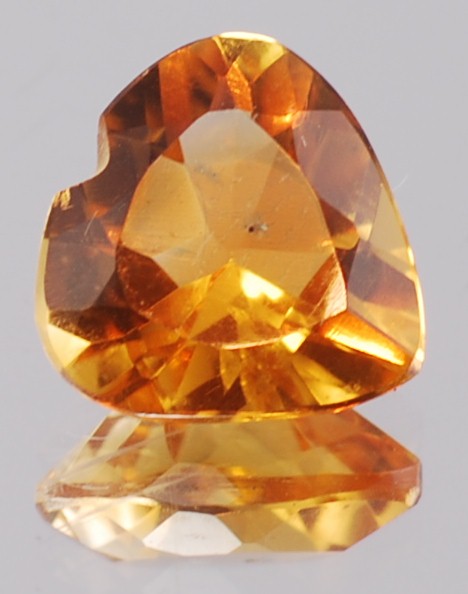 heart citrine