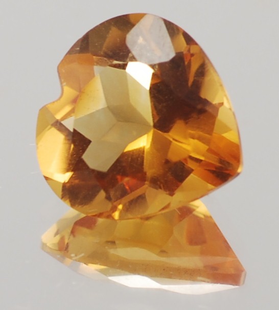 heart citrine