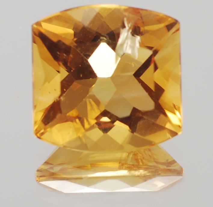 cushion citrine