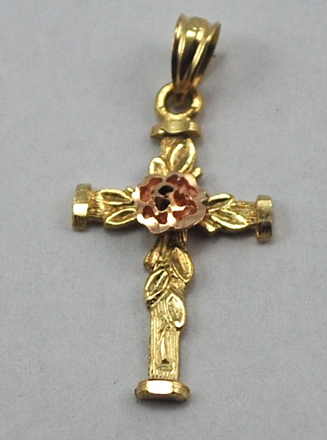 gold cross