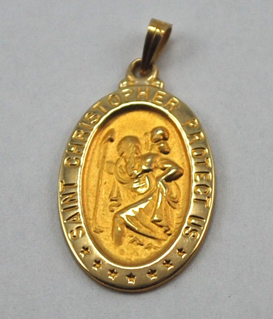 gold St.Christophers Medal