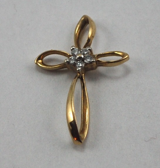 gold cross