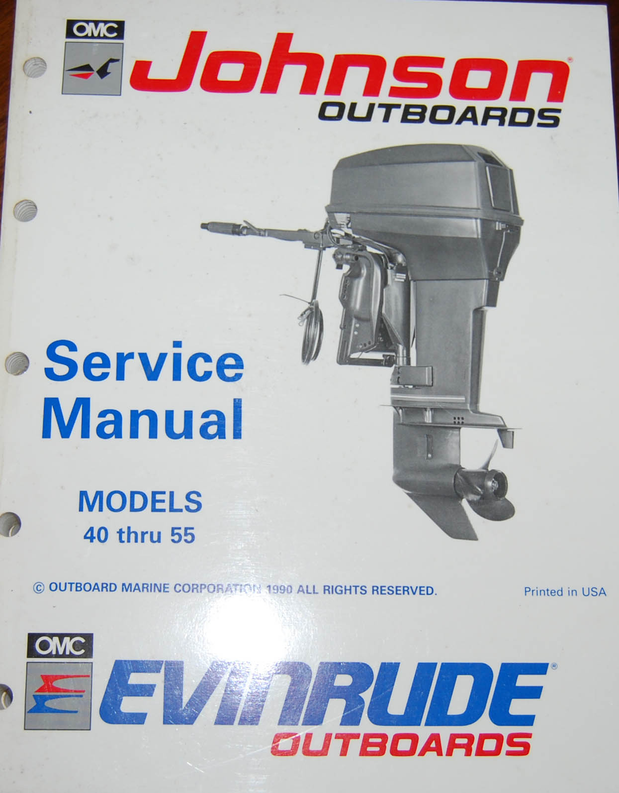 OMC OUTBOARD MARINE CORP 1988 SYSTEMATCHED PARTS & ACCESSORIES