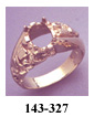 oval ring settings