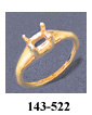 oval ring settings