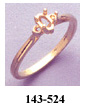 oval ring settings